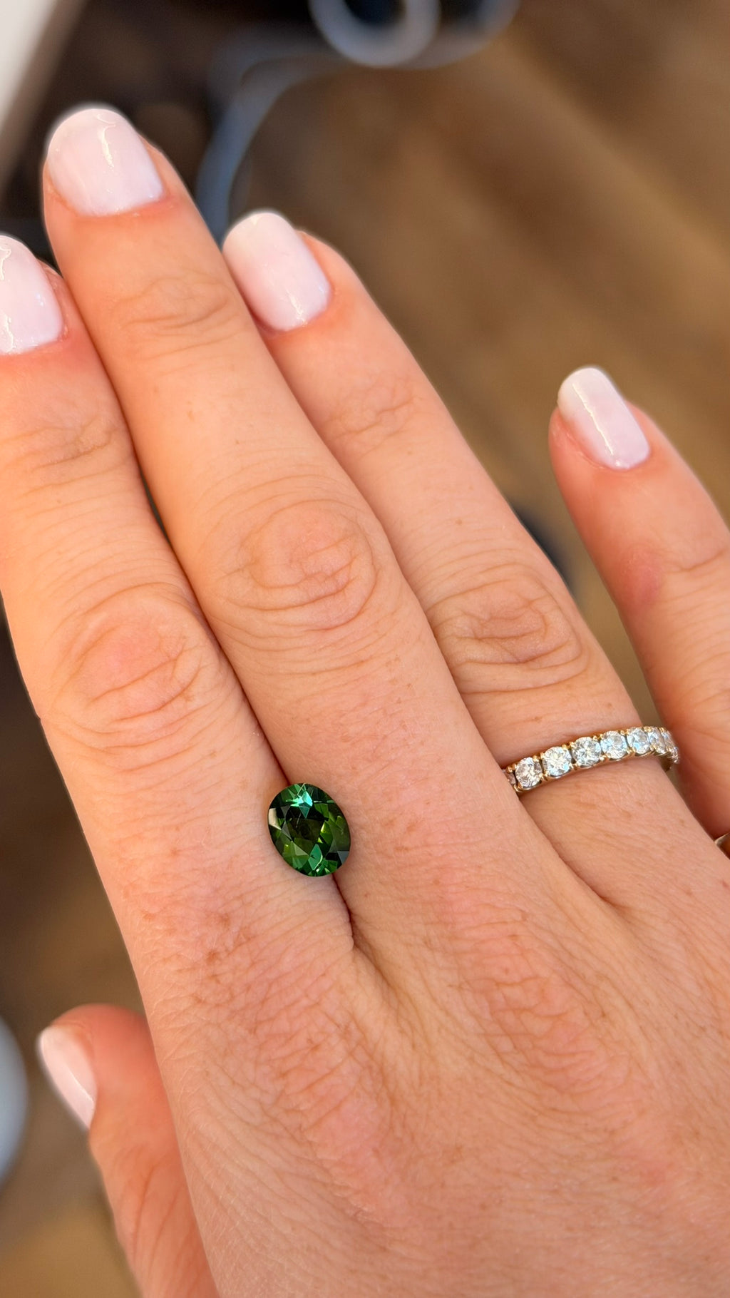 Green Tourmaline Oval 1.81cts