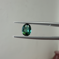 Teal-Green Tourmaline Oval 0.8cts