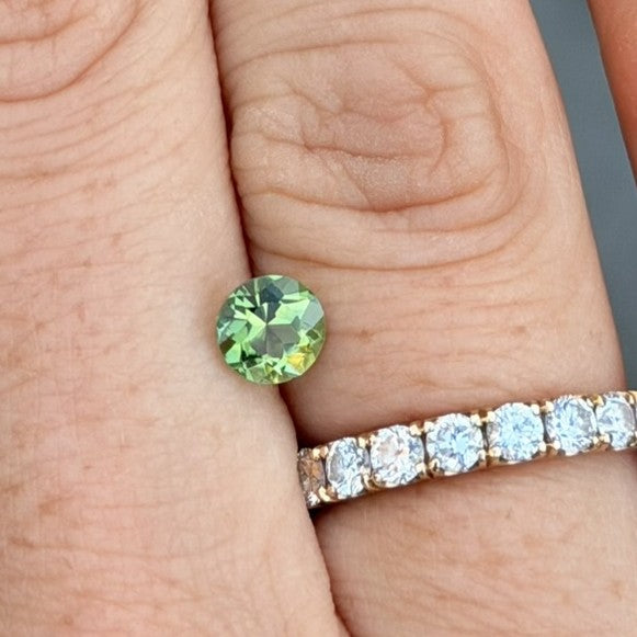 Green Tourmaline Round 0.67cts