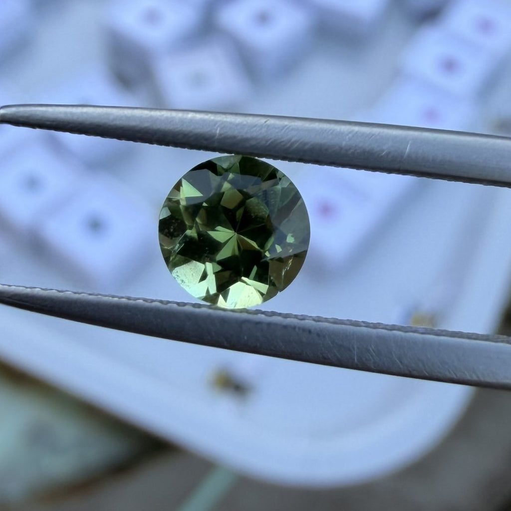 Green Tourmaline Round 0.67cts