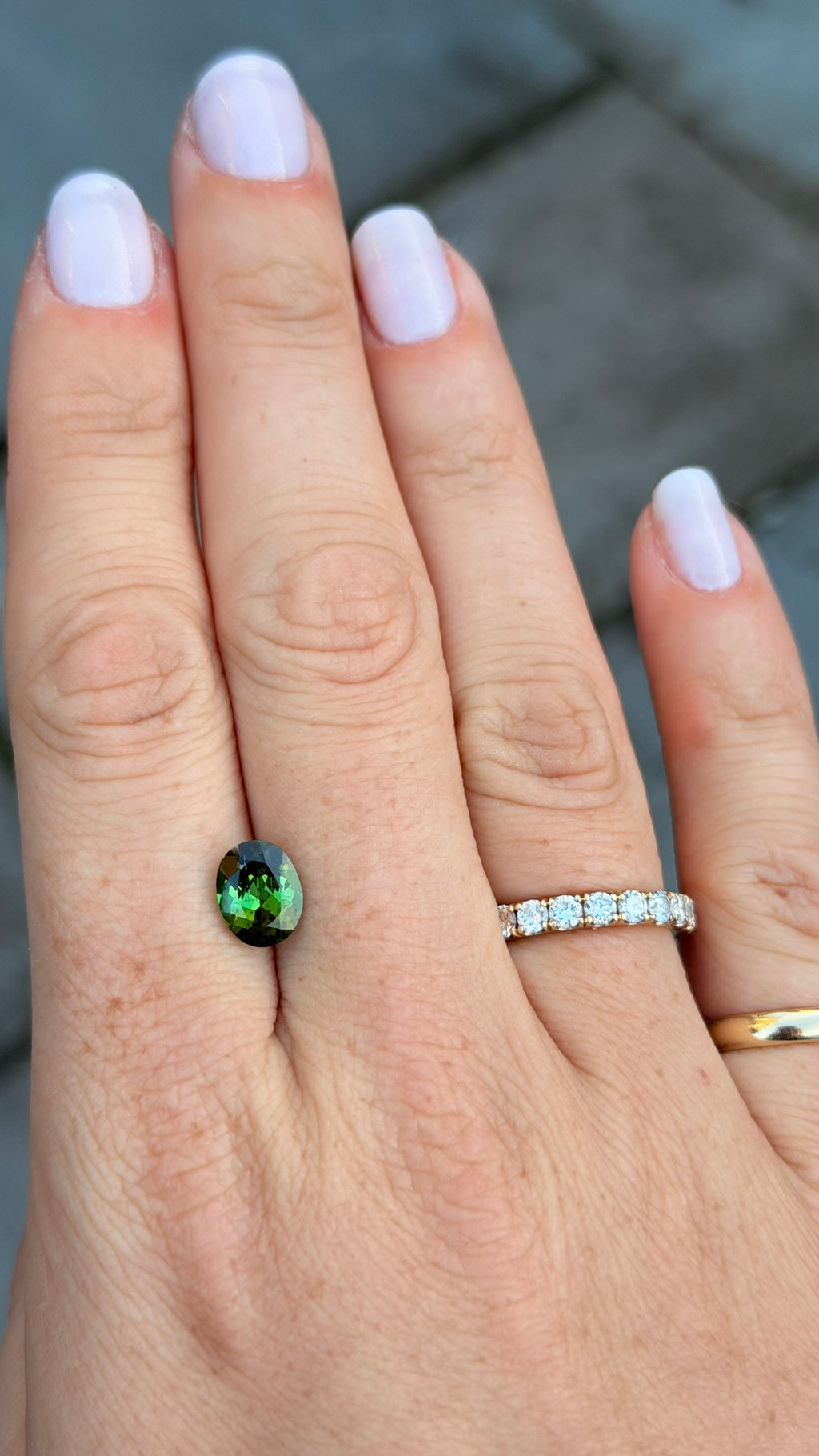Green Tourmaline Oval 2.01cts