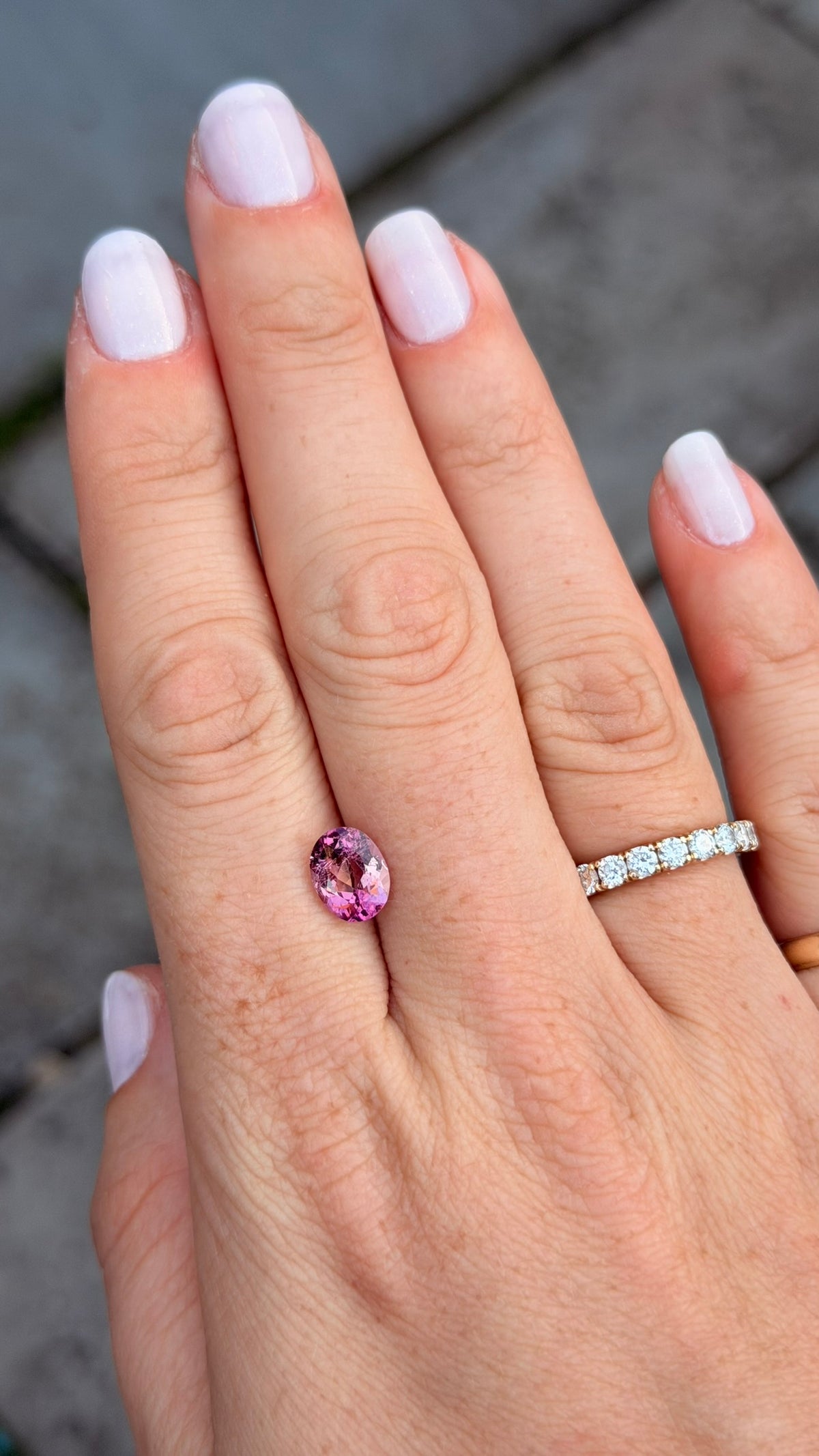 Pink Tourmaline Oval 1.74cts