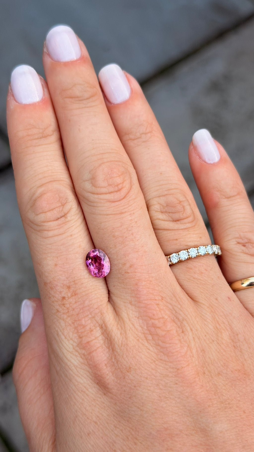 Pink Tourmaline Oval 1.69cts