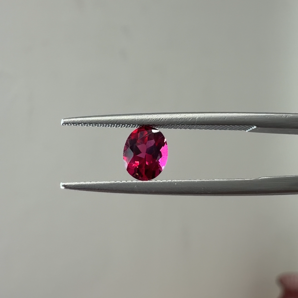 Rubellite Tourmaline Oval 0.6cts