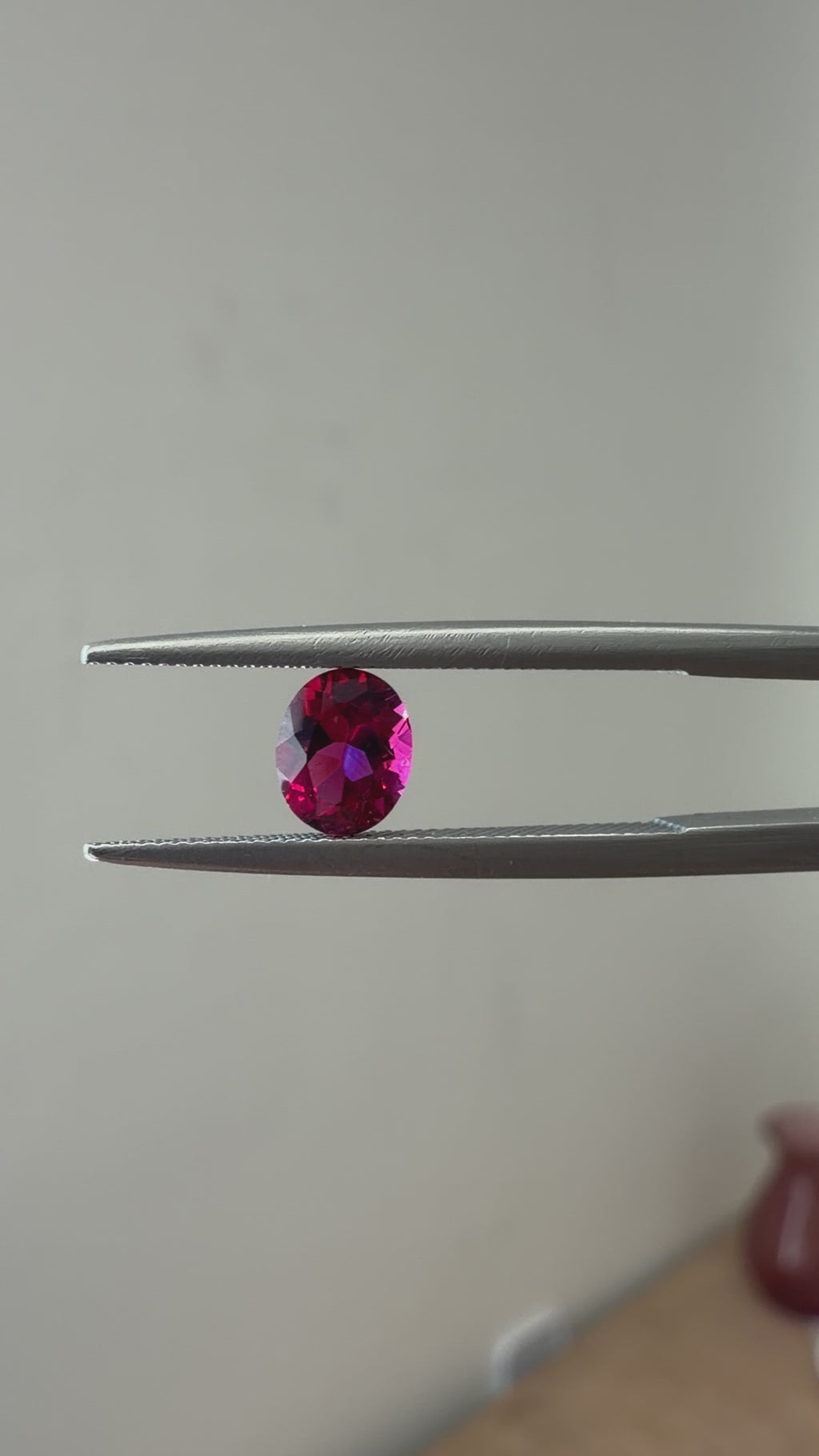 Rubellite Tourmaline Oval 0.6cts
