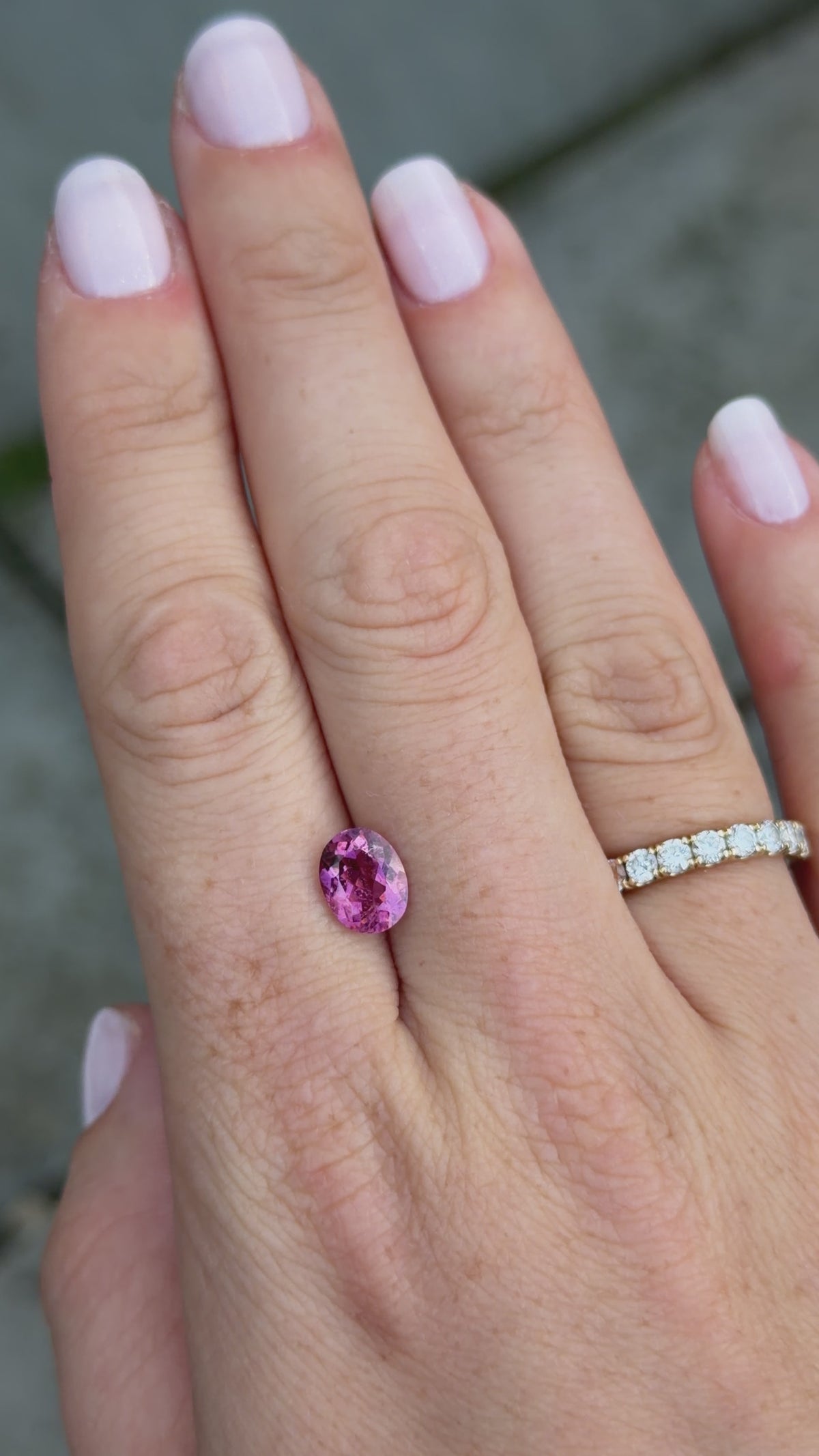 Pink Tourmaline Oval 1.69cts