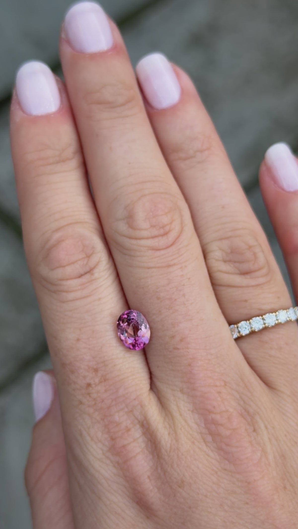 Pink Tourmaline Oval 1.74cts