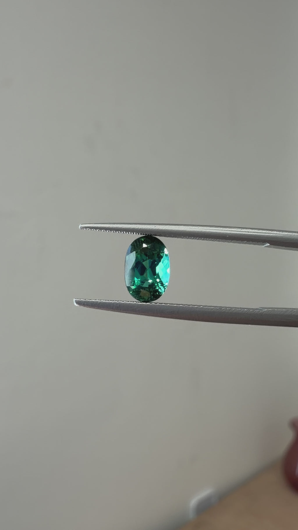 Indicolite Tourmaline Oval 1.2cts
