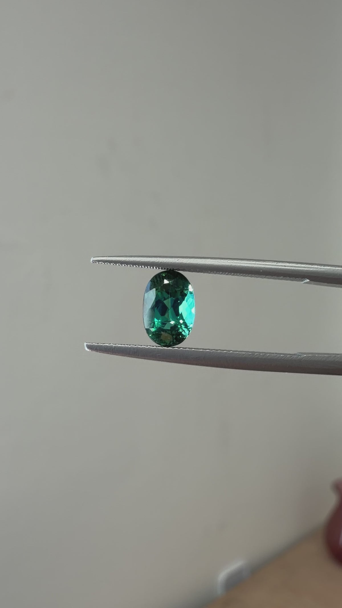 Indicolite Tourmaline Oval 1.2cts